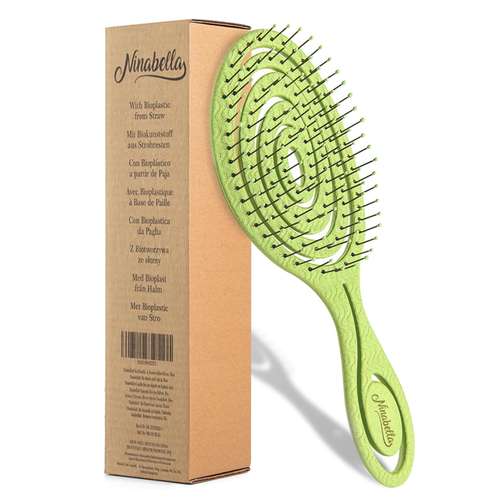 Nachhaltige Bürste gegen Knoten