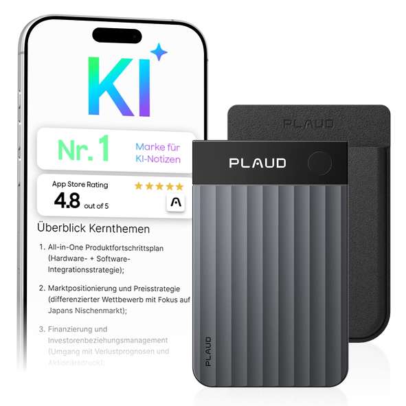 KI-Diktiergerät für Meetings