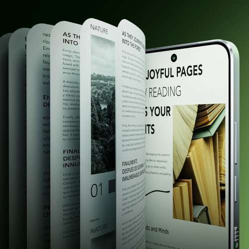 Smartphone schwarz-weiß