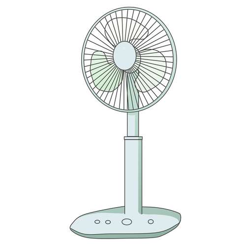 Ventilator gegen Hitze [Pixabay #6521496]