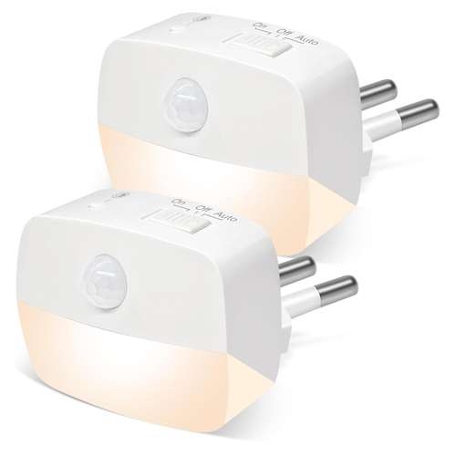 Warmes Steckdosen-Nachtlicht