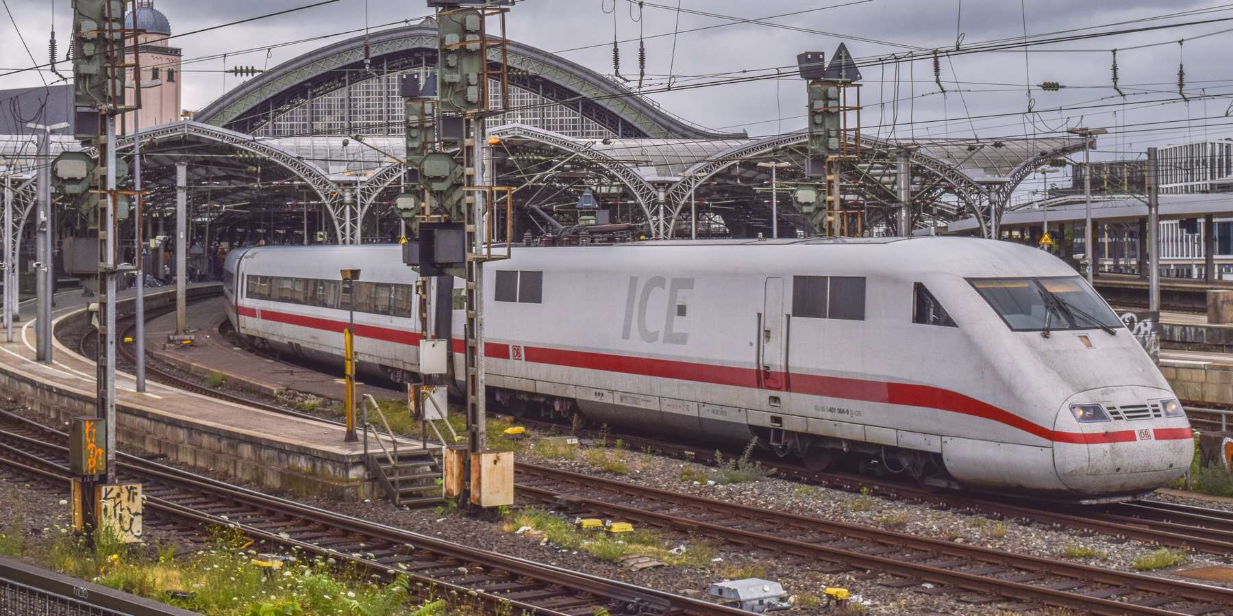 Ausstattung für die Bahnfahrt