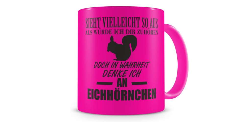 Eichhörnchen-Tasse