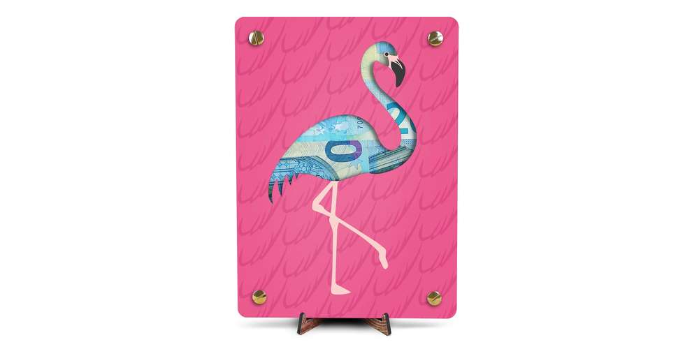 Flamingo-Geldkarte